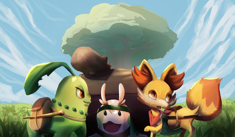 Fully Rendered Illustration